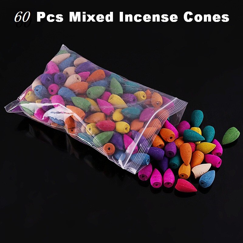60PCS Mixed Natural Incense