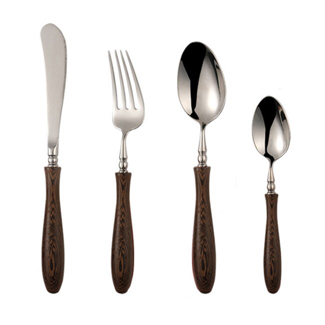 4/6-Piece 18/8 Stainless Steel Flatware Cutlery Set