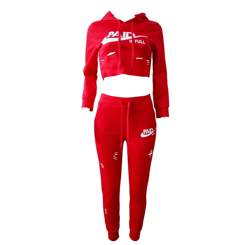 Paid In Full Tracksuit (Red)