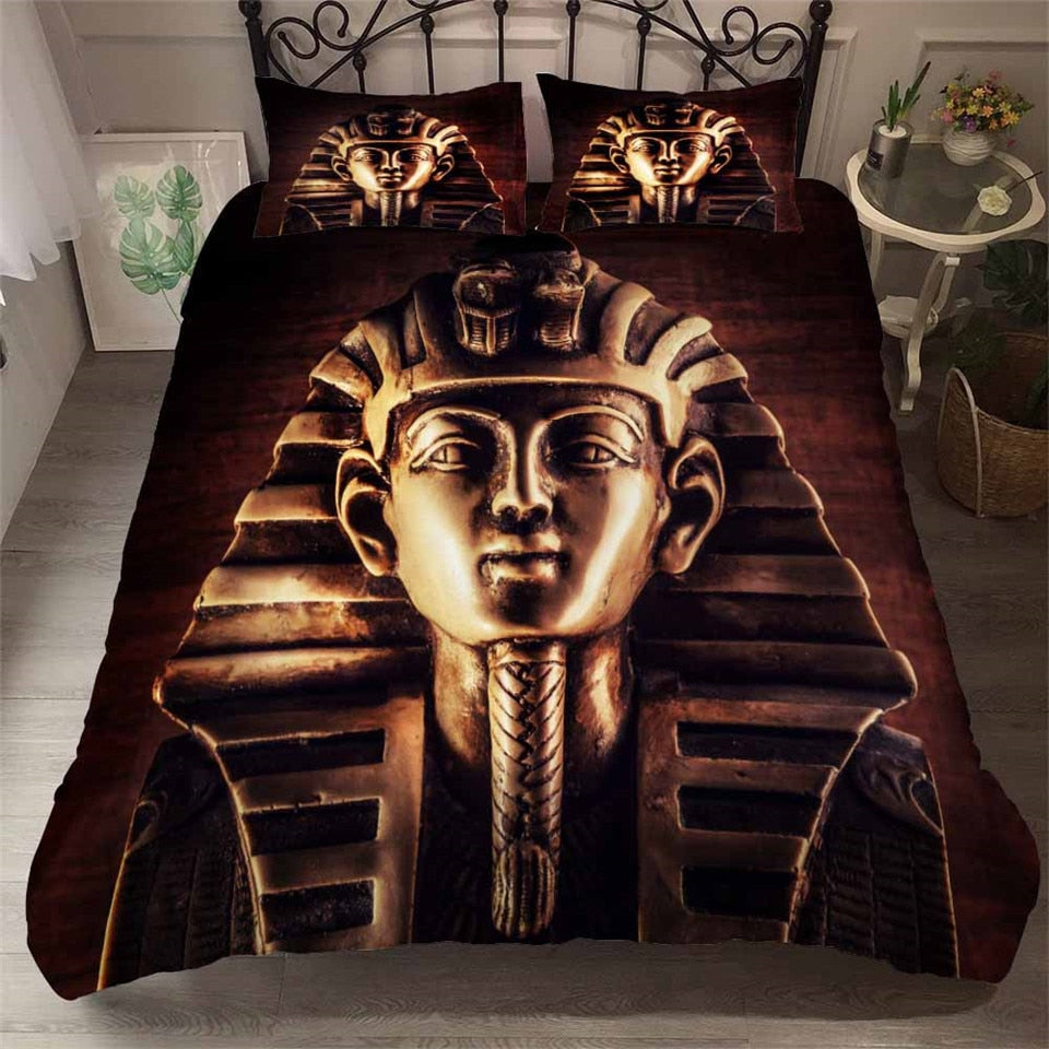 Egyptian Culture Bedding Set