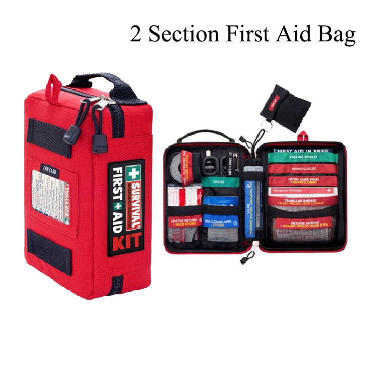 Handy First Aid Kit with Waterproof Medical Bag