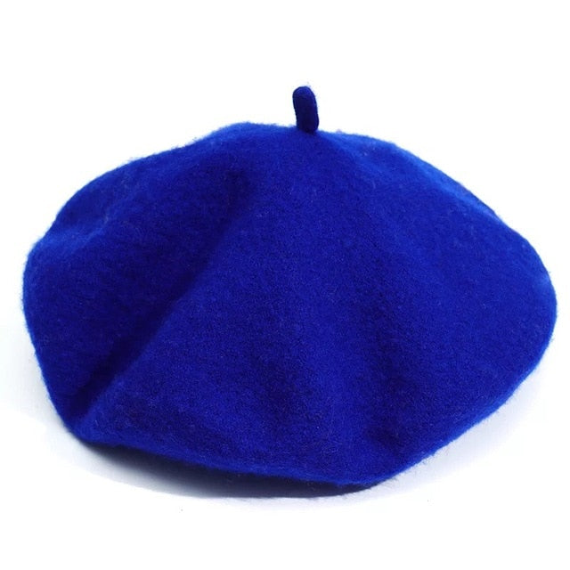 Wool Beret Hat (Colors)