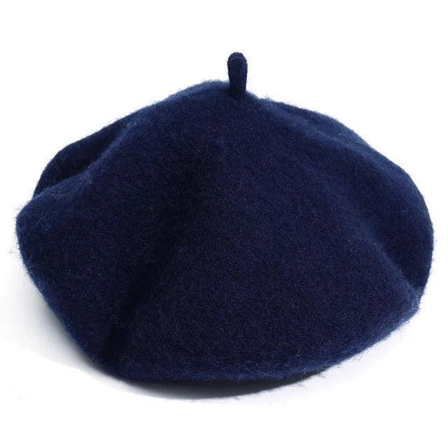 Wool Beret Hat (Colors)