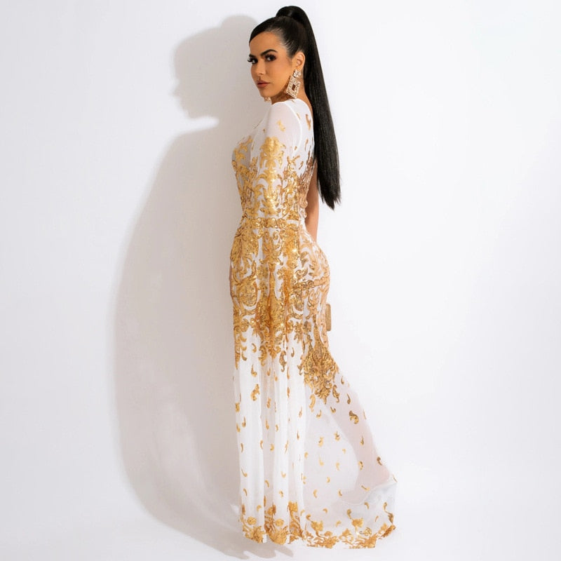 Sequin Glam Gown